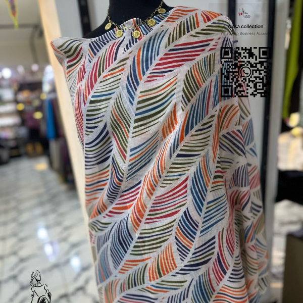 طرحه قطن مطبوع - Nosa collection